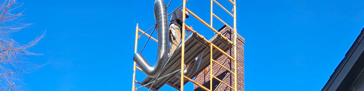 Working On Chimney